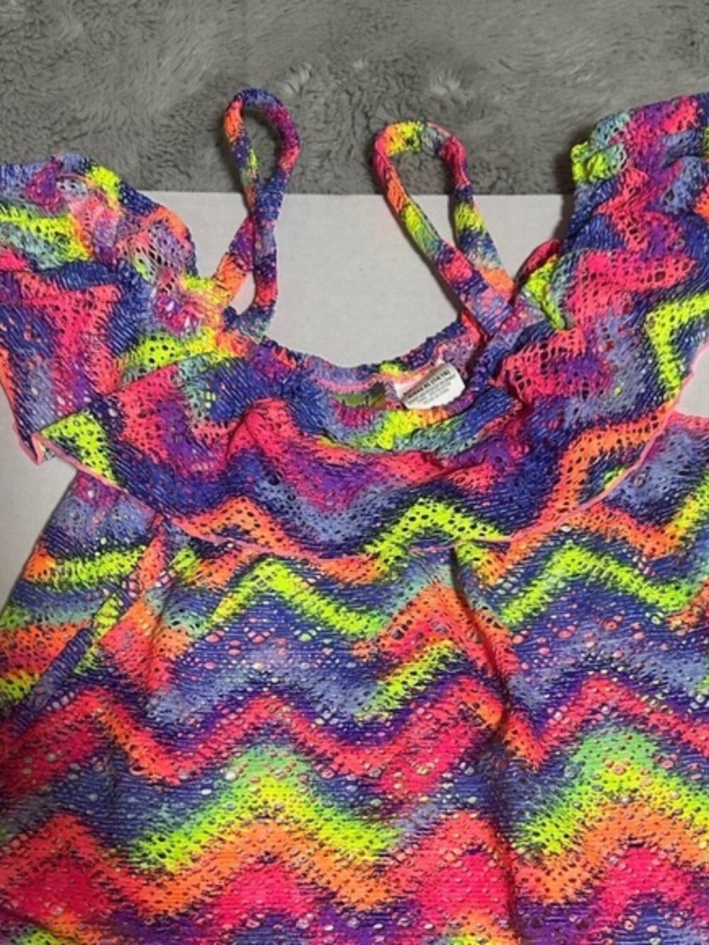 Colorful Zigzag Kids Top